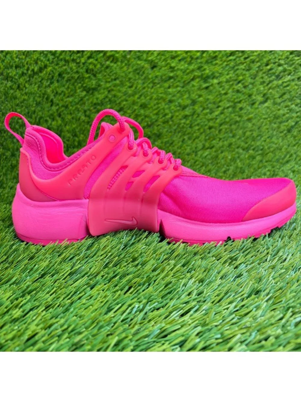Nike Air Presto Women Size 7 Triple Pink Athletic Running Walking Shoes Sneakers